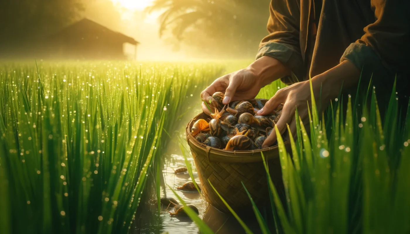 Mơ bắt ốc đánh con gì thắng lớn?